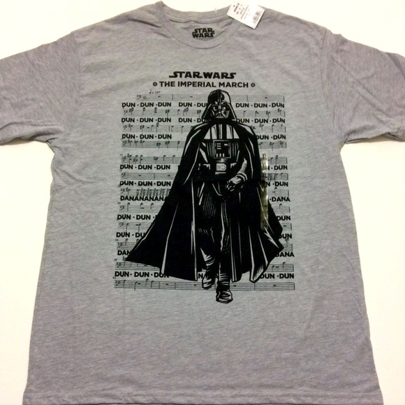 Brand new Star Wars Imperial March T-shirt. Size L - Picture 1 of 5